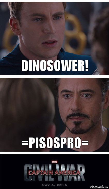 DINOSOWER! =PisosPro=, Комикс   Гражданская Война