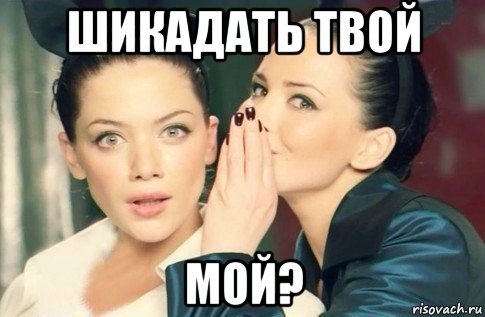 шикадать твой мой?, Мем  Он