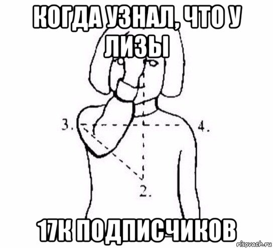 когда узнал, что у лизы 17к подписчиков, Мем  Перекреститься