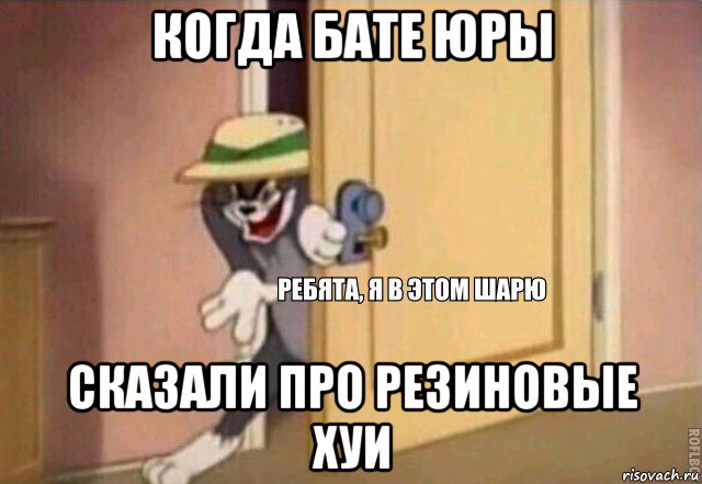 когда бате юры сказали про резиновые хуи, Мем    Ребята я в этом шарю