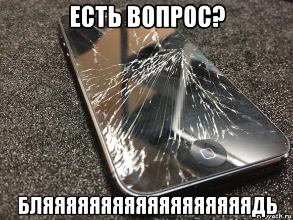 есть вопрос? бляяяяяяяяяяяяяяяяяядь, Мем узбагойся