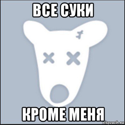 все суки кроме меня