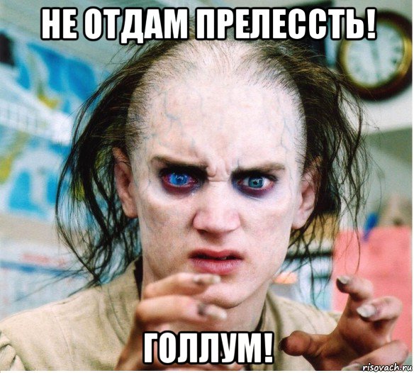 не отдам прелессть! голлум!, Мем фродум