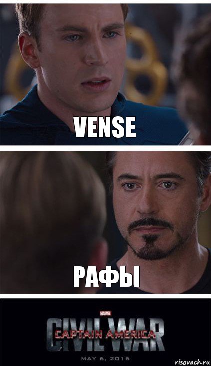 Vense Рафы, Комикс   Гражданская Война