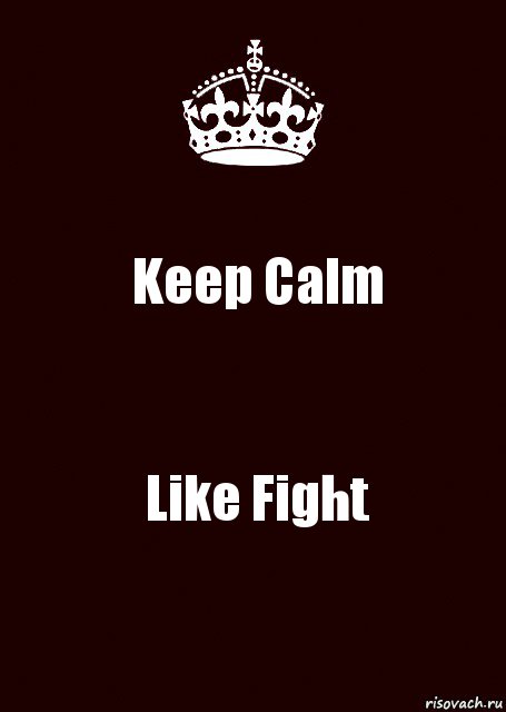 Keep Calm Like Fight, Комикс keep calm