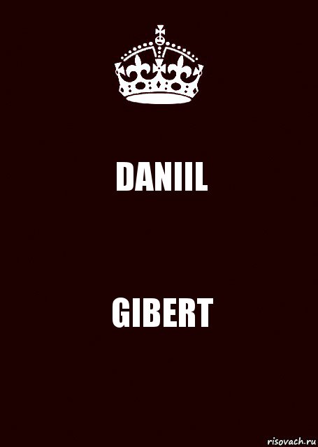 DANIIL GIBERT, Комикс keep calm