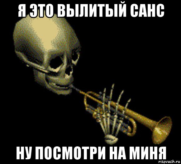 я это вылитый санс ну посмотри на миня