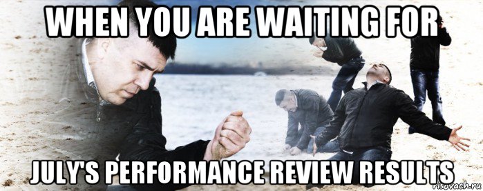 when you are waiting for july's performance review results, Мем Мужик сыпет песок на пляже