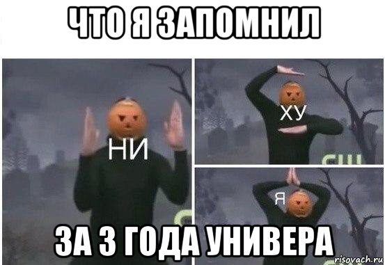 что я запомнил за 3 года универа, Мем  Ни ху Я