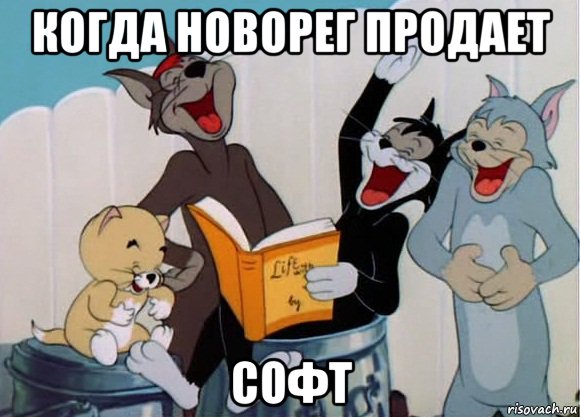 когда новорег продает софт