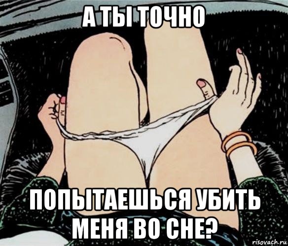 а ты точно попытаешься убить меня во сне?, Мем А ты точно