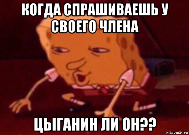 когда спрашиваешь у своего члена цыганин ли он??, Мем    Bettingmemes