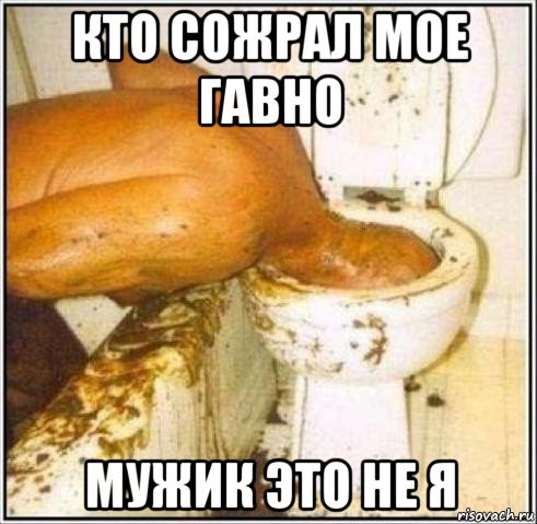 кто сожрал мое гавно мужик это не я, Мем Дайвер