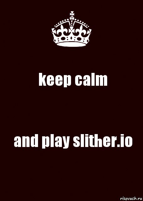 keep calm and play slither.io, Комикс keep calm