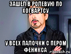 зашел в ролевую по хогвартсу у всех палочки с пером феникса, Мем мое лицо когда