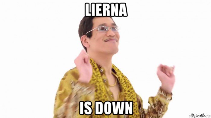 lierna is down, Мем    PenApple