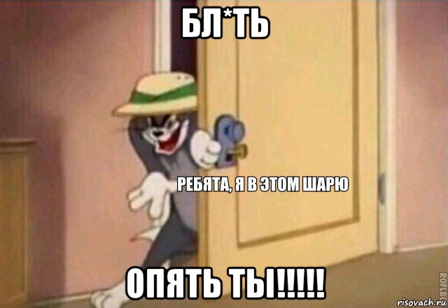 бл*ть опять ты!!!!!, Мем    Ребята я в этом шарю