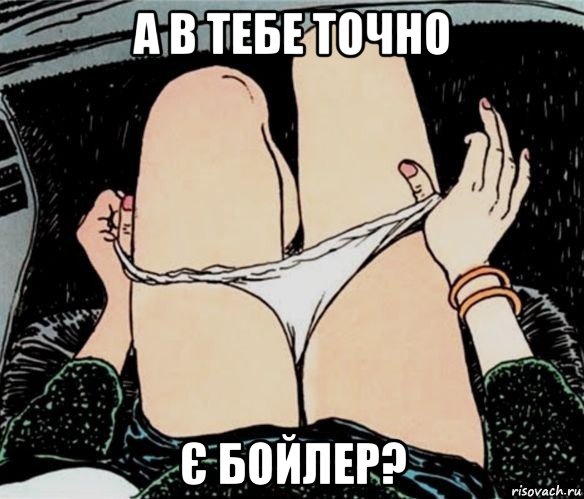 а в тебе точно є бойлер?, Мем А ты точно