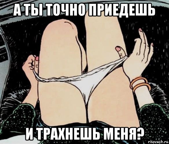 а ты точно приедешь и трахнешь меня?, Мем А ты точно