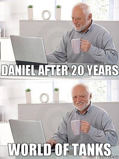 Daniel after 20 years World of Tanks, Комикс   Дед