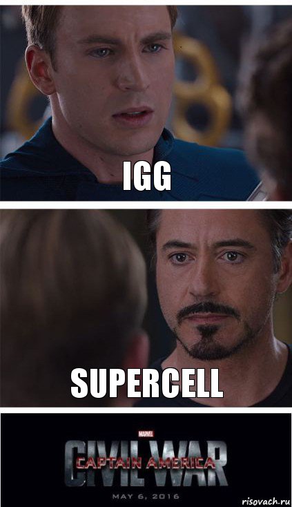 IGG Supercell, Комикс   Гражданская Война