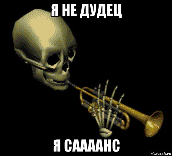 я не дудец я саааанс