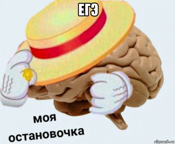 егэ , Мем   Моя остановочка мозг