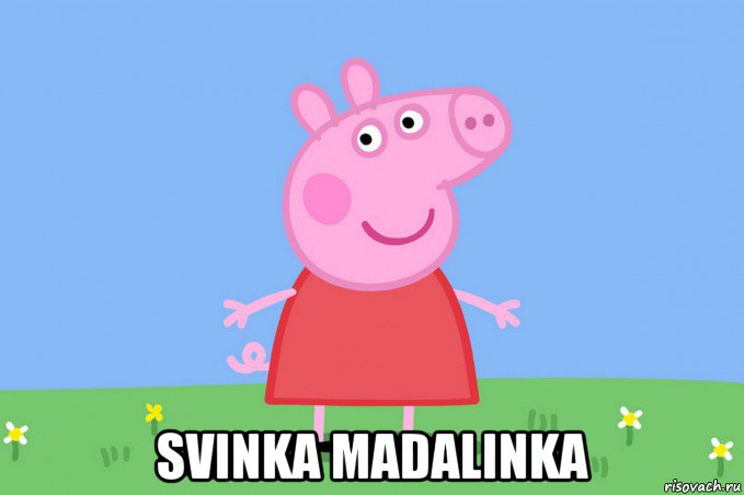  svinka madalinka, Мем Пеппа