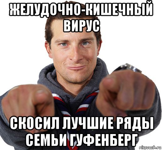 желудочно-кишечный вирус скосил лучшие ряды семьи гуфенберг, Мем прикол