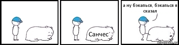  Санчес  а ну бэкапься, бэкапься я сказал, Комикс   Работай