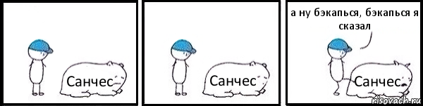 Санчес Санчес Санчес а ну бэкапься, бэкапься я сказал, Комикс   Работай