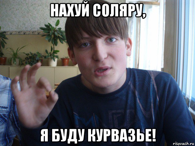 нахуй соляру, я буду курвазье!, Мем stevaner