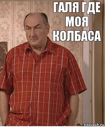 галя где моя колбаса