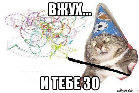 вжух... и тебе 30, Мем Вжух мем