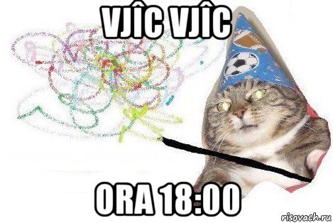 vjîc vjîc ora 18:00, Мем Вжух мем