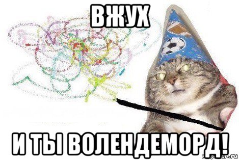 вжух и ты волендеморд!, Мем Вжух мем