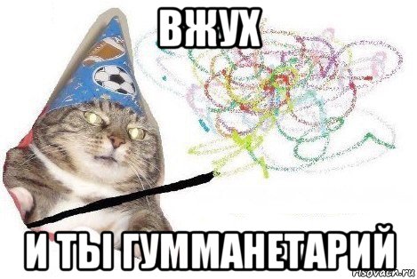 вжух и ты гумманетарий, Мем Вжух