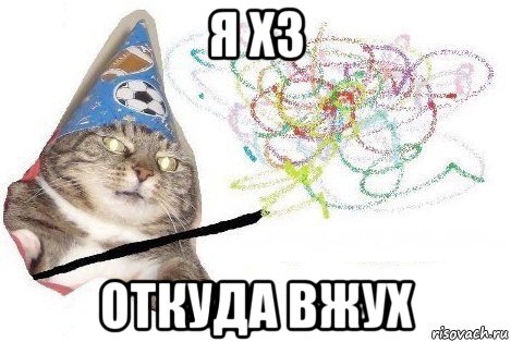 я хз откуда вжух, Мем Вжух