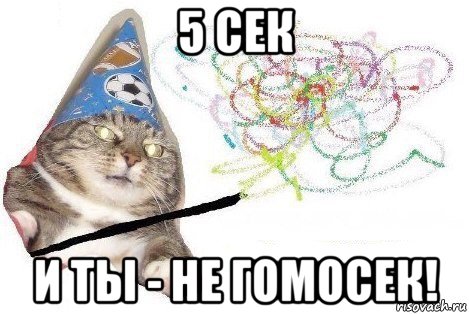 5 сек и ты - не гомосек!, Мем Вжух