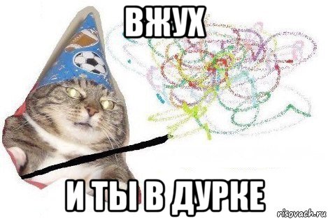 вжух и ты в дурке, Мем Вжух