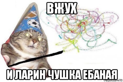 вжух и ларин чушка ебаная, Мем Вжух