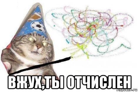  вжух,ты отчислен, Мем Вжух