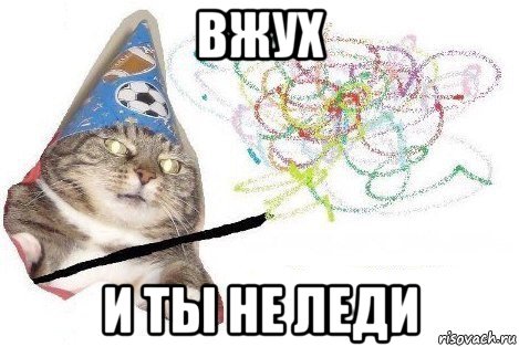 вжух и ты не леди, Мем Вжух