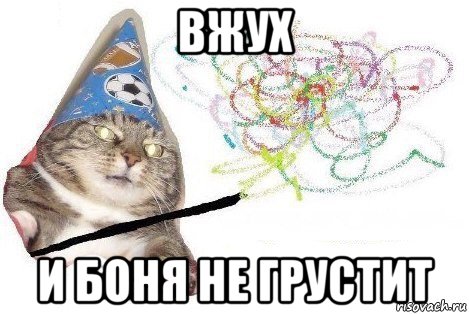 вжух и боня не грустит, Мем Вжух