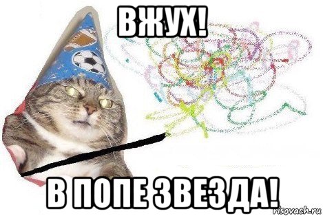 вжух! в попе звезда!, Мем Вжух