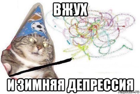 вжух и зимняя депрессия, Мем Вжух