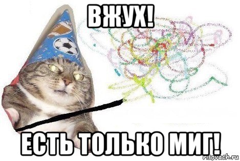 вжух! есть только миг!, Мем Вжух