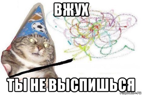 вжух ты не выспишься, Мем Вжух