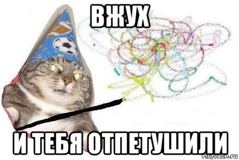 вжух и тебя отпетушили, Мем Вжух