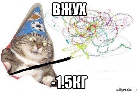 вжух -1.5кг, Мем Вжух